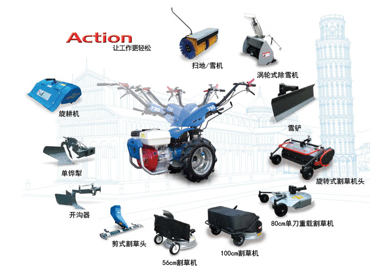 意大利进口多功能除雪机