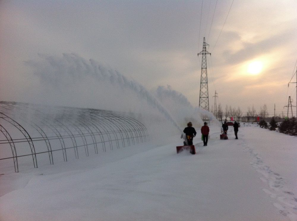 抛雪机